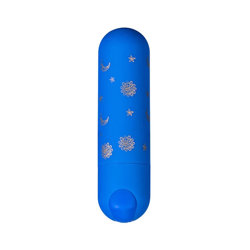Maia Luna - Blue 7.6 cm USB Rechargeable Bullet - Silk and Sin