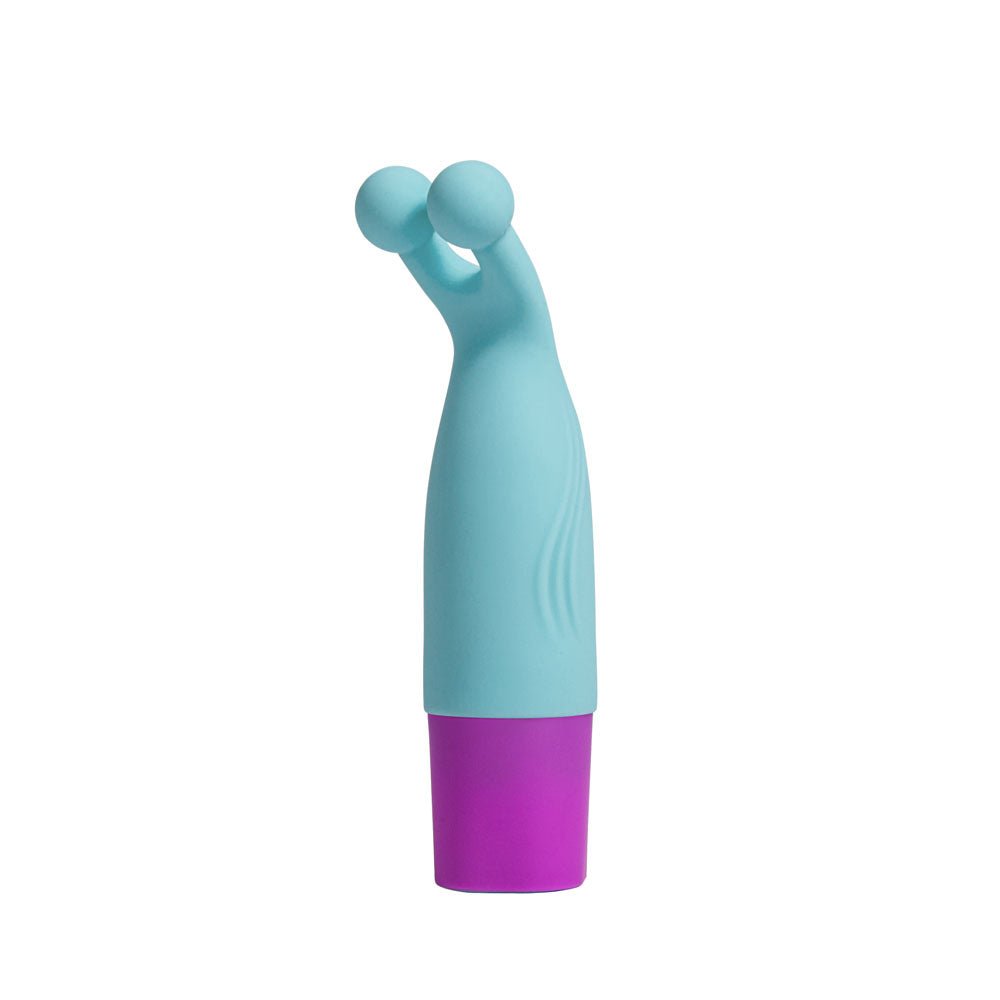 Maia MACI - Light Blue 8.9 cm USB Rechargeable Bullet - Silk and Sin