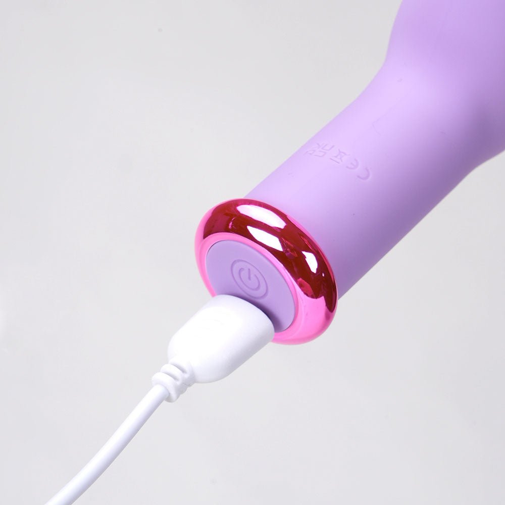 Maia MYLA - Lavender - Lavender 15.9 cm USB Rechargeable Butterfly Vibrator - Silk and Sin