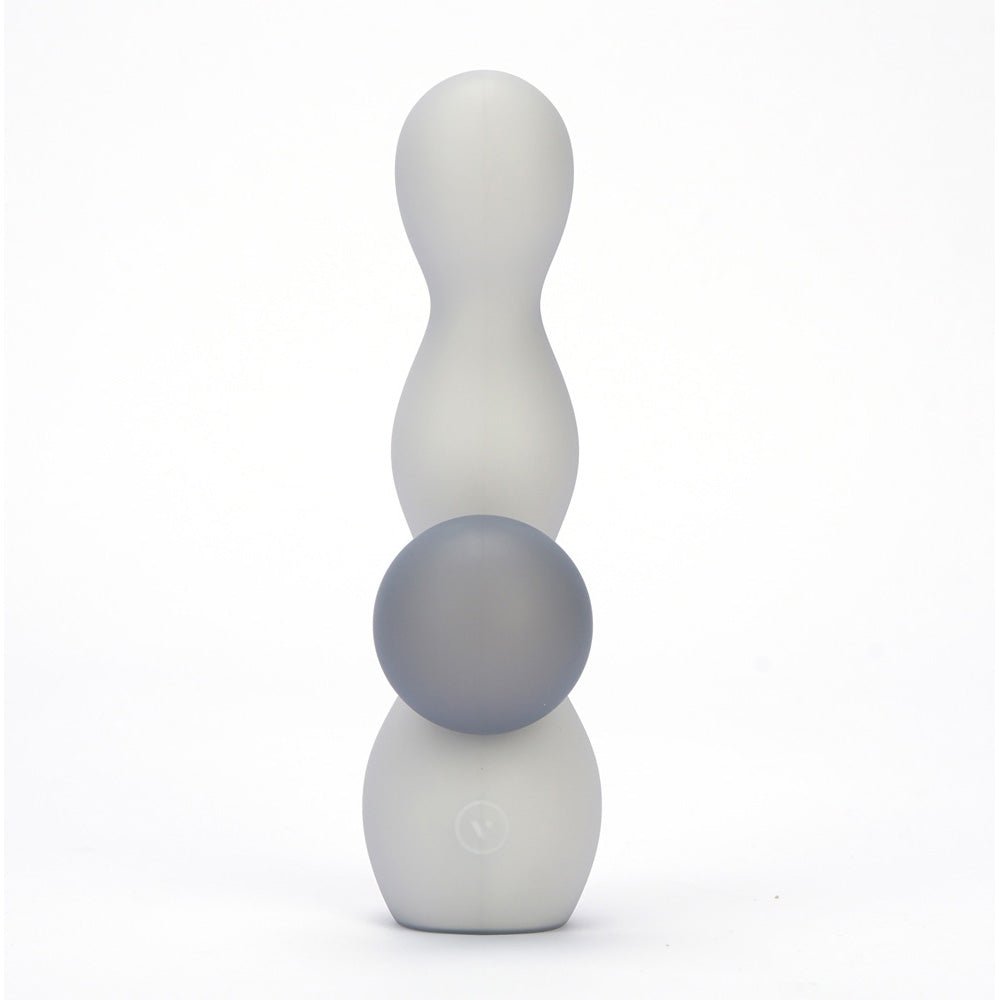 Maia PRESLEY - Grey 15.2 cm USB Rechargeable Rabbit Vibrator - Silk and Sin