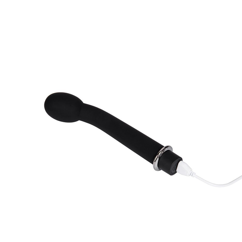 Maia PRESTON - Black 17.8 cm USB Rechargeable G-Spot Vibrator - Silk and Sin