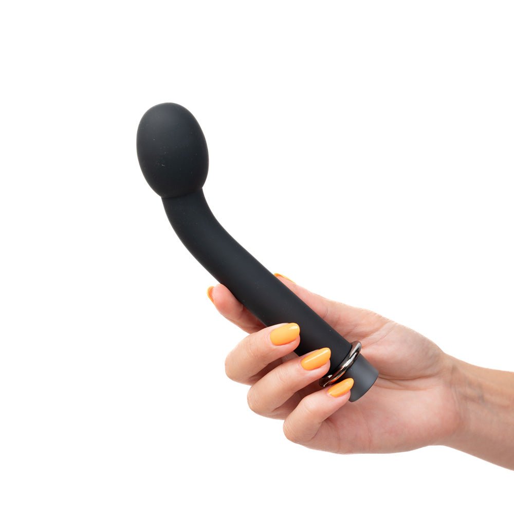 Maia PRESTON - Black 17.8 cm USB Rechargeable G-Spot Vibrator - Silk and Sin