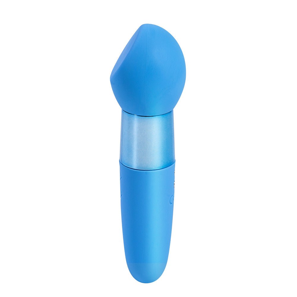 Maia RINA - Blue - Blue 13.3 cm USB Rechargeable Vibrator - Silk and Sin