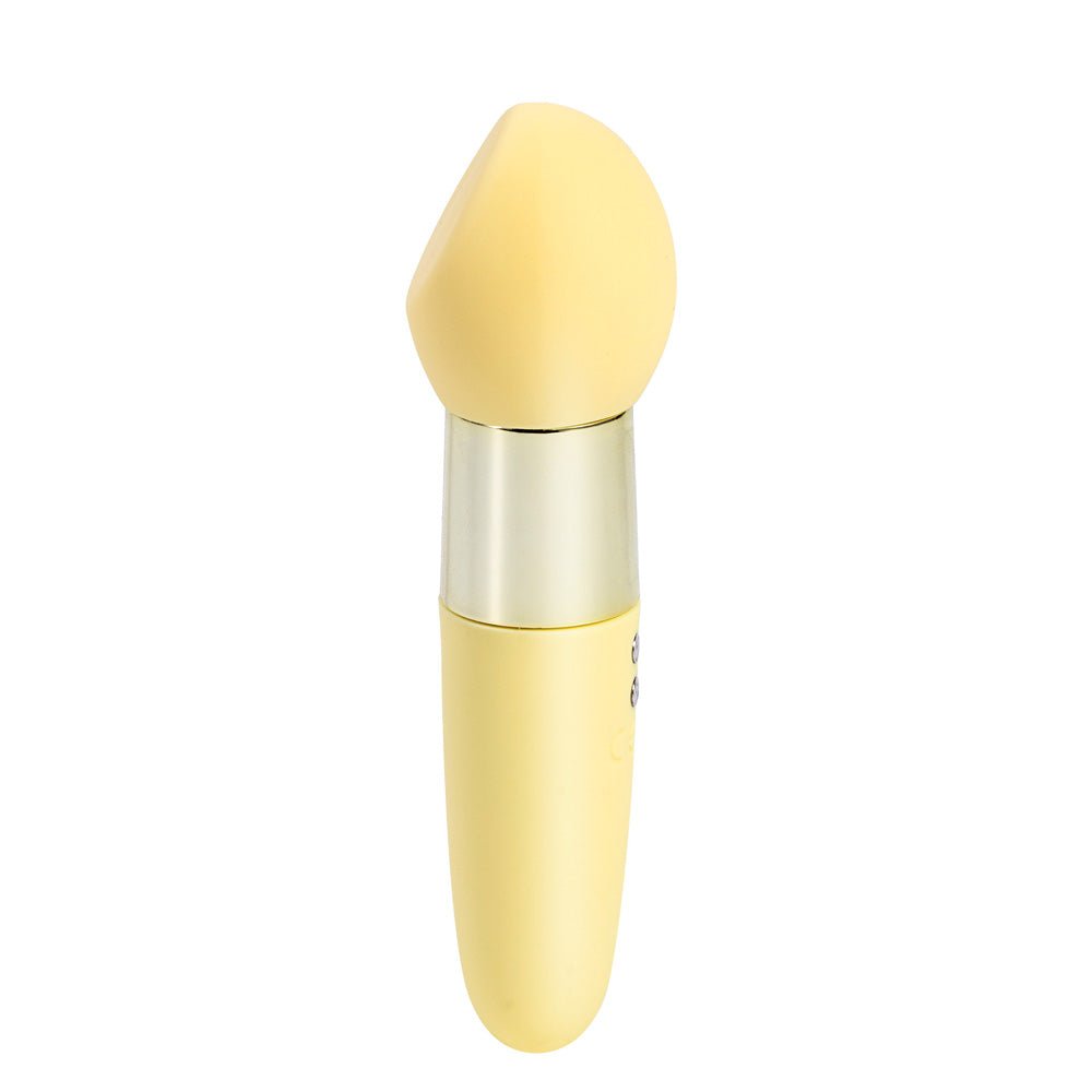Maia RINA - Yellow - Yellow 13.3 cm USB Rechargeable Vibrator - Silk and Sin