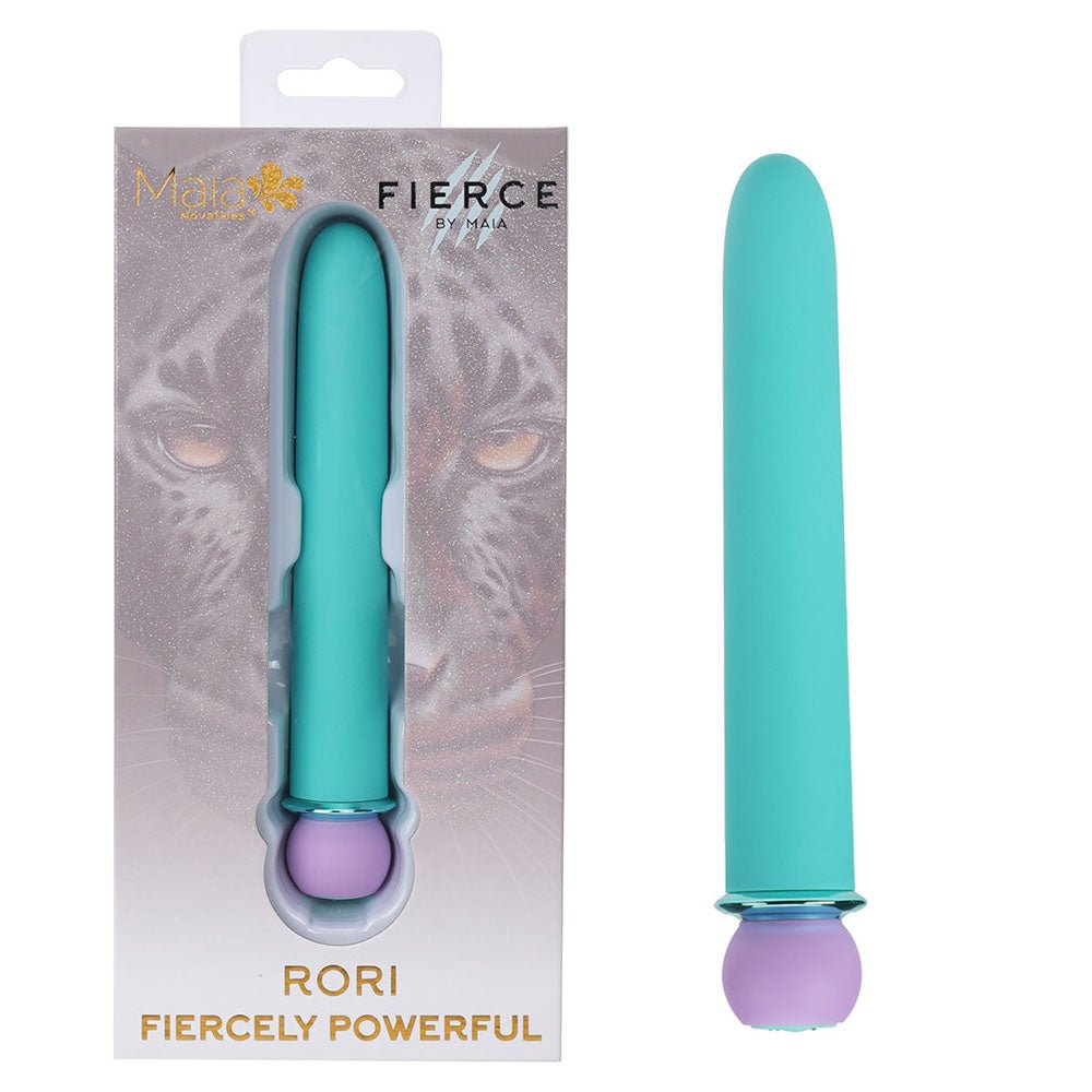 Maia RORI - Blue - Blue 15.2 cm USB Rechargeable XL Bullet - Silk and Sin