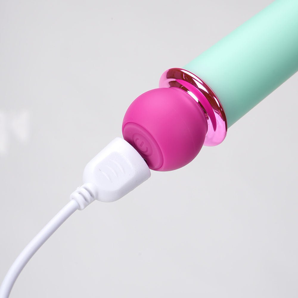 Maia RORI - Teal - Teal 15.2 cm USB Rechargeable XL Bullet - Silk and Sin