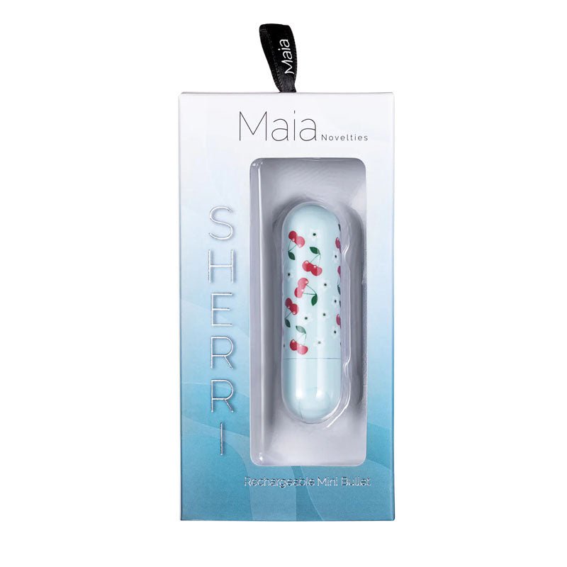 Maia Sherri - Baby Blue 7.6 cm USB Rechargeable Bullet - Silk and Sin