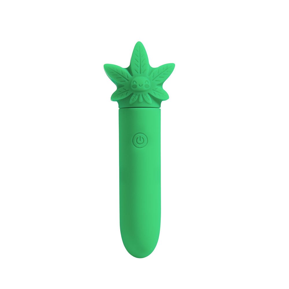 Maia STONI - 420 Green 11.1 cm USB Rechargeable Bullet - Silk and Sin