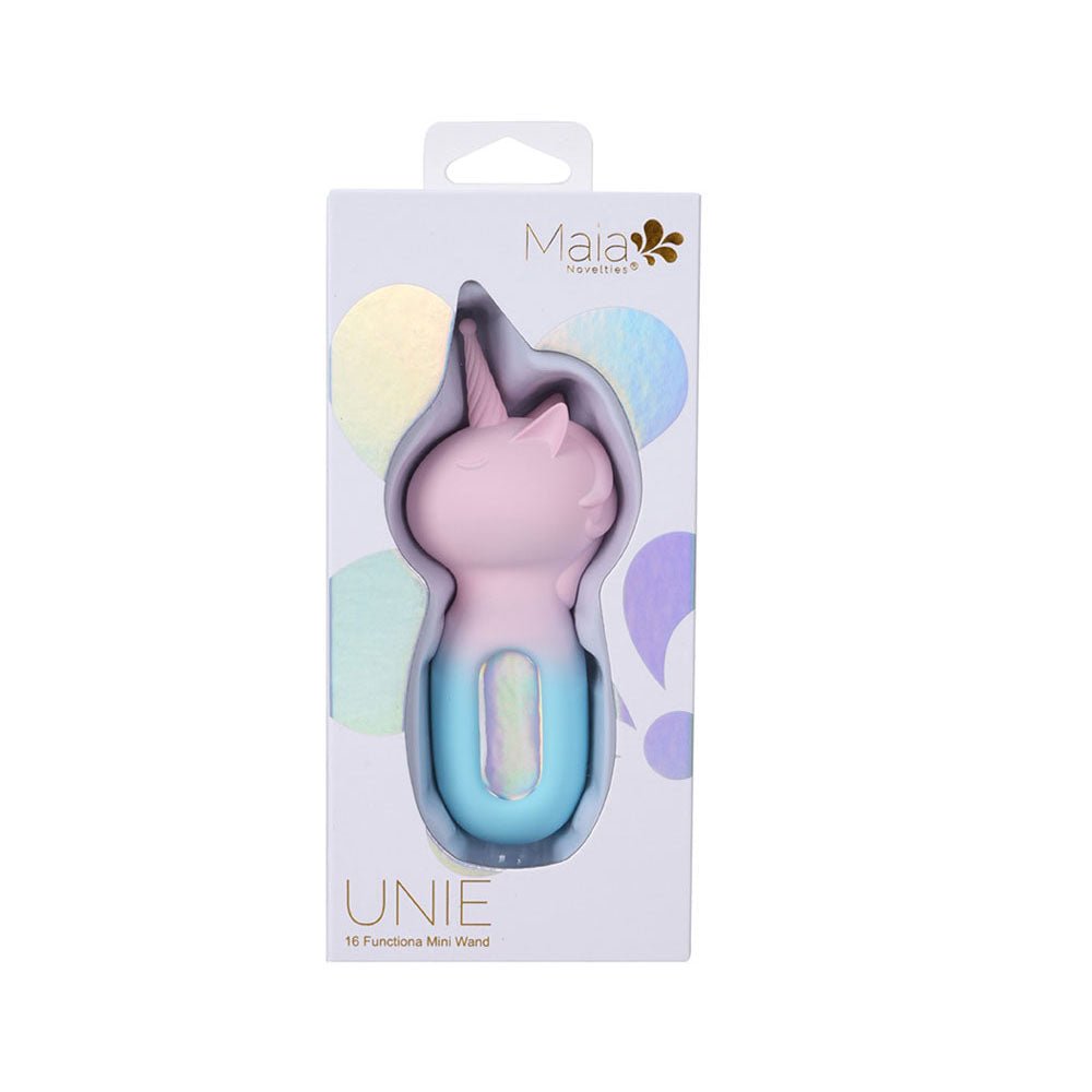 Maia UNIE - Pink/Blue USB Rechargeable Unicorn Wand - Silk and Sin