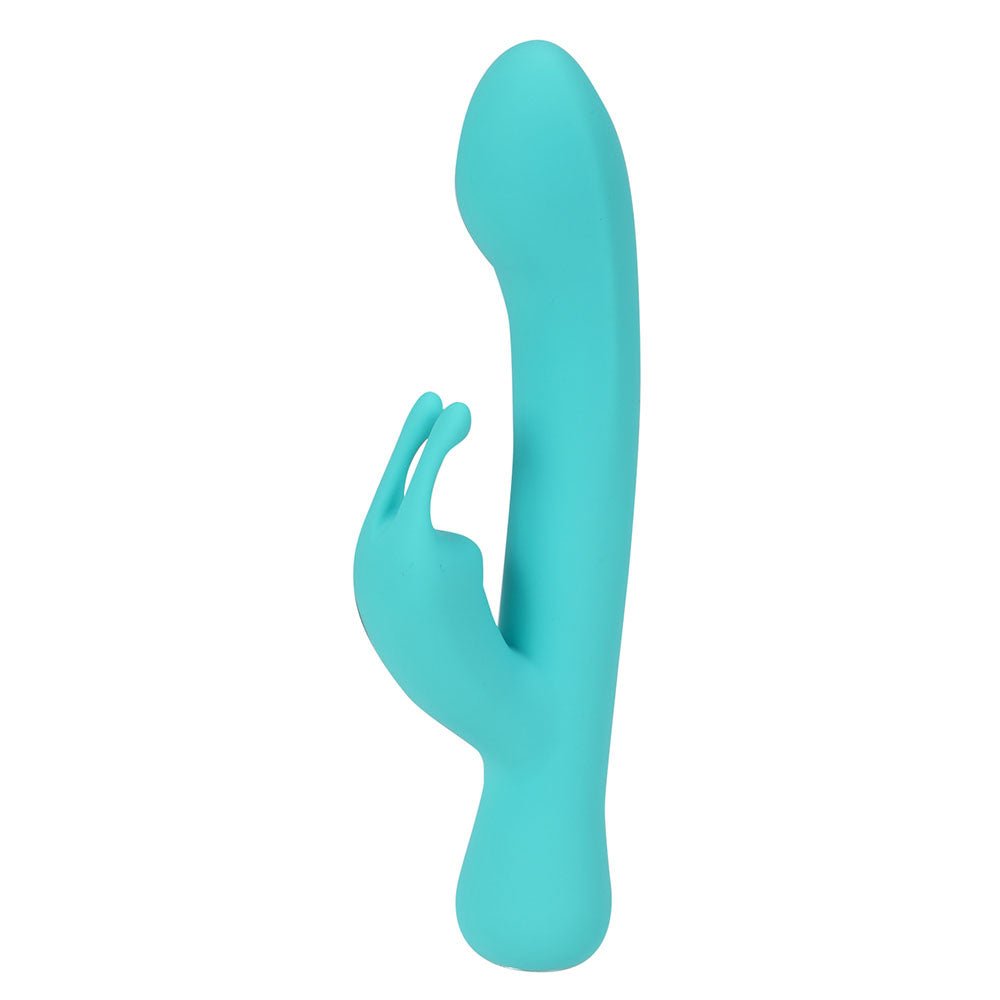 Maia ZARA - Teal - Teal 17.1 cm USB Rechargeable Rabbit Vibrator - Silk and Sin