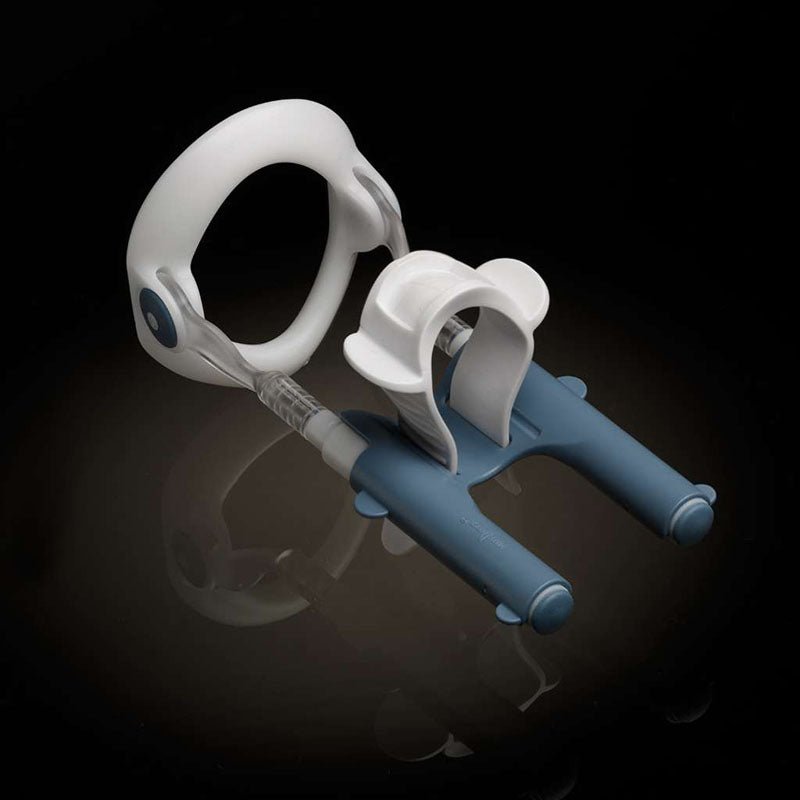 MaleEdge Basic Kit - Penis Enlarger Kit in Blue Case - Silk and Sin