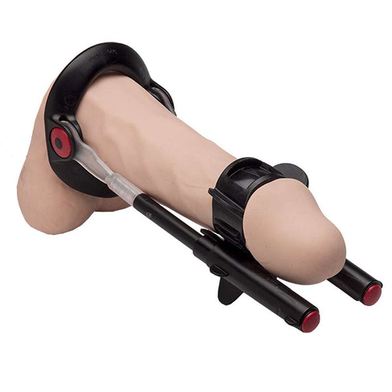 MaleEdge Pro Kit - Penis Enlarger Kit in Red Case - Silk and Sin