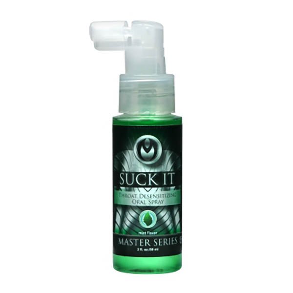Master Series Suck It - Mint Flavoured Deep Throat Spray - 59 ml - Silk and Sin
