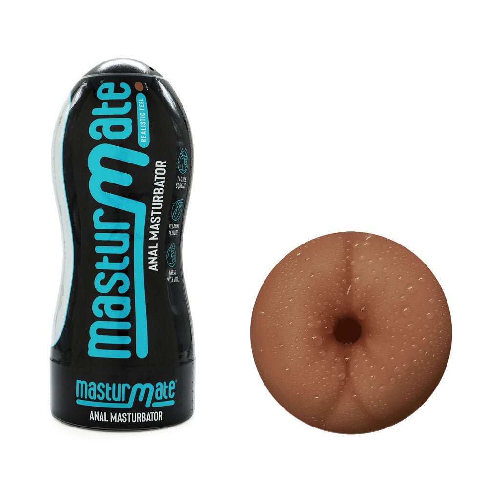 Masturmate - Butt - Mocha - Brown Anal Stroker - Silk and Sin