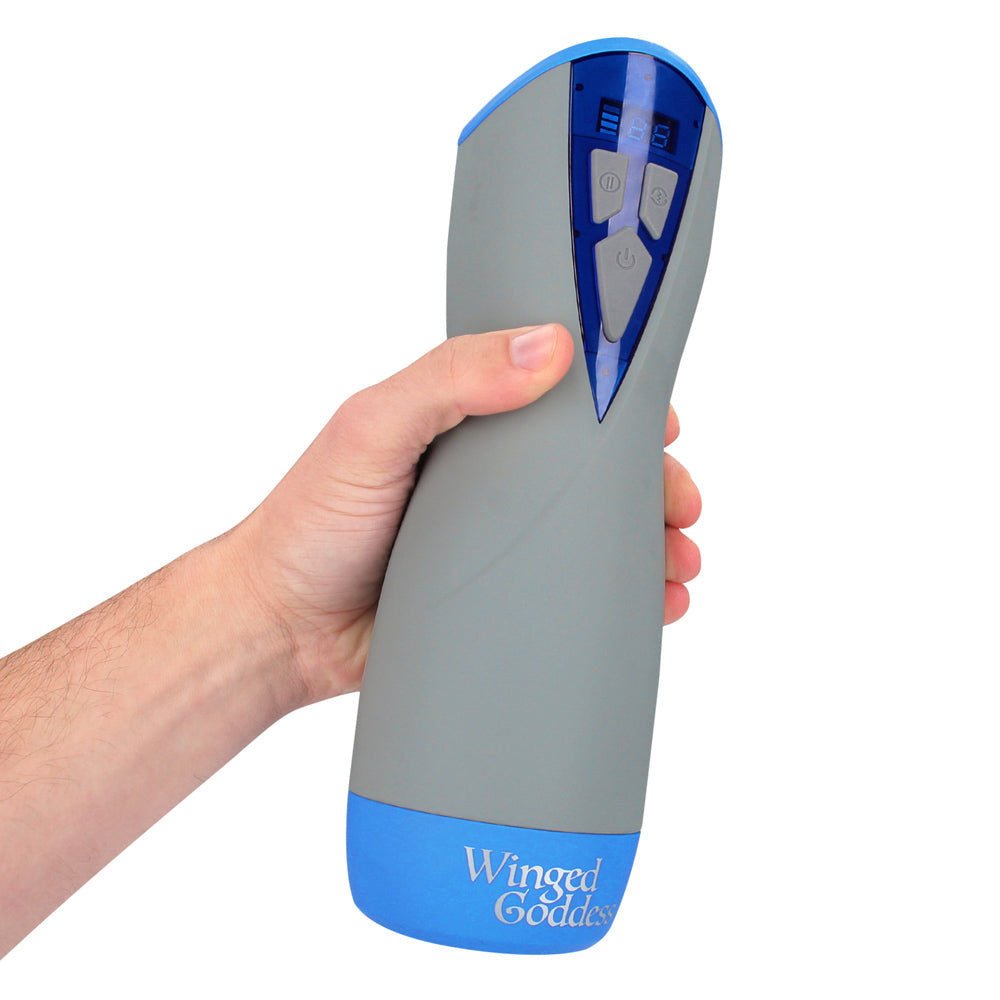 MASTURS Eloa - USB Rechargeable Sucking & Vibrating Auto Stroker with Augmented Reality - Silk and Sin