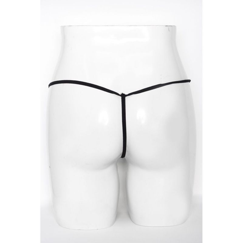 Mesh Net G - String Black - silkandsin