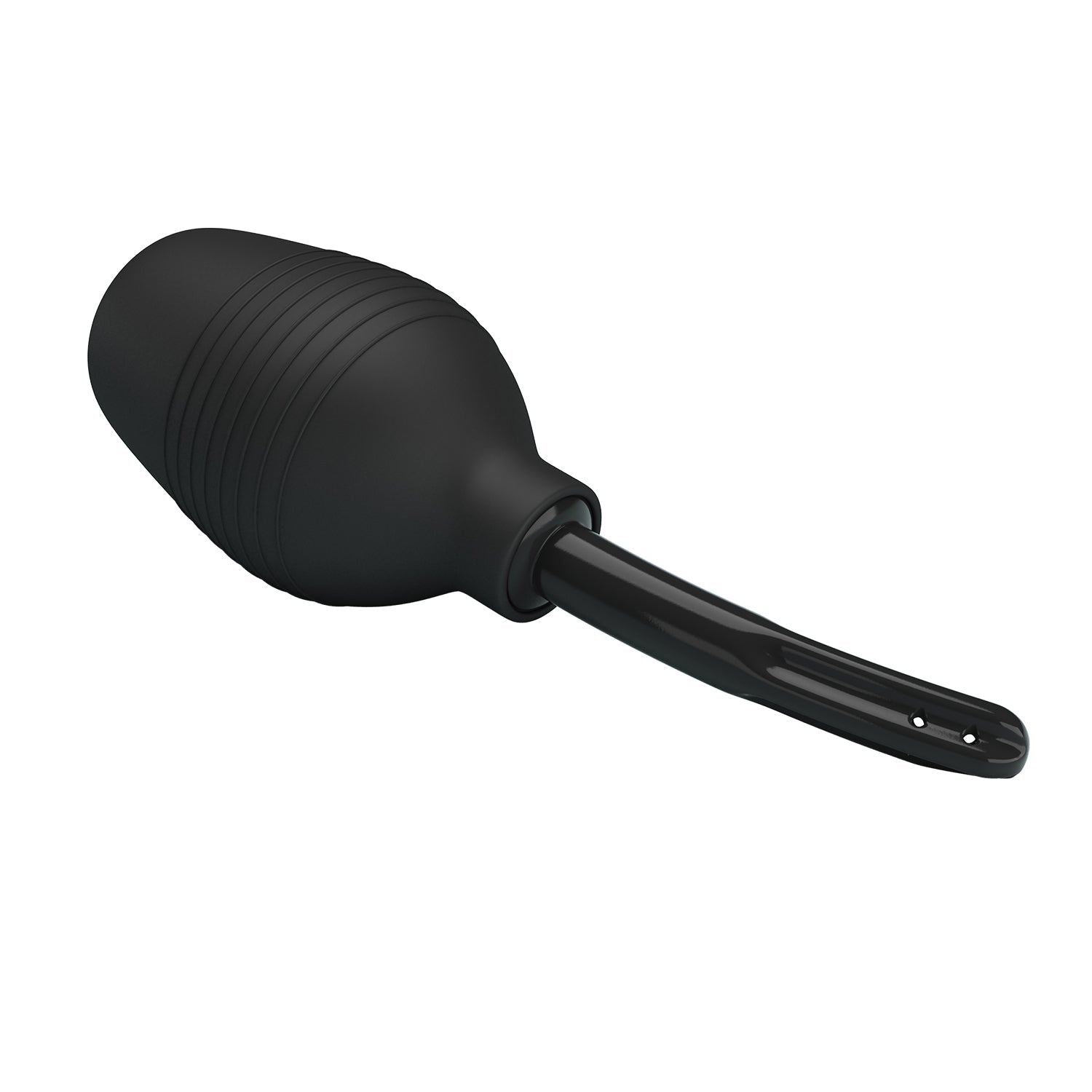 MR PLAY Anal Douche - Black - Black Unisex Douche - 310 ml Capacity - silkandsin