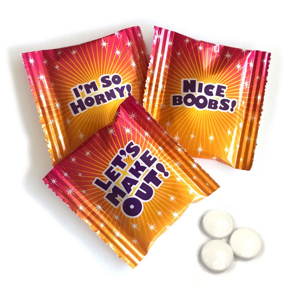 Naughty Mints - Bulk Bag of 25 Party Packs - Silk and Sin