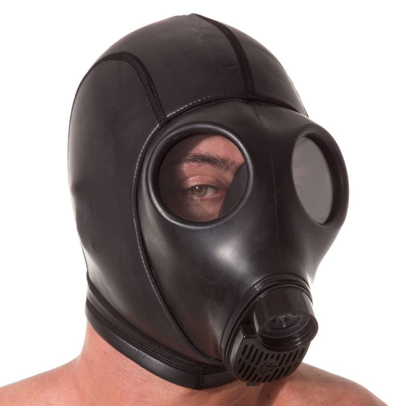 Neoprene Gas Mask Hood - Silk and Sin
