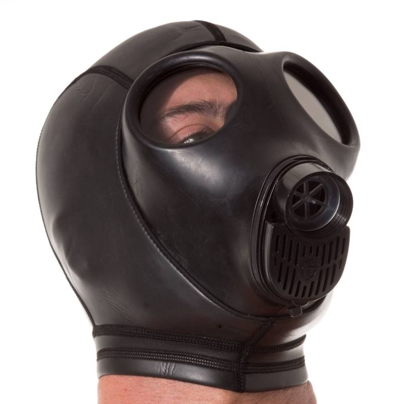 Neoprene Gas Mask Hood - Silk and Sin