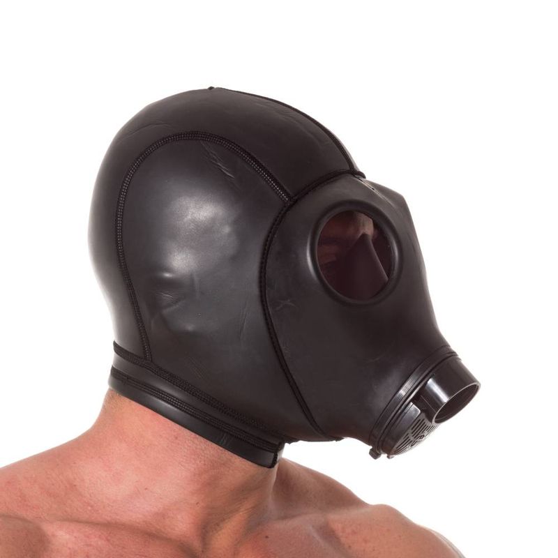 Neoprene Gas Mask Hood - Silk and Sin
