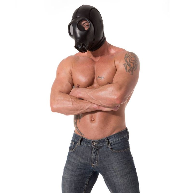 Neoprene Gas Mask Hood - Silk and Sin
