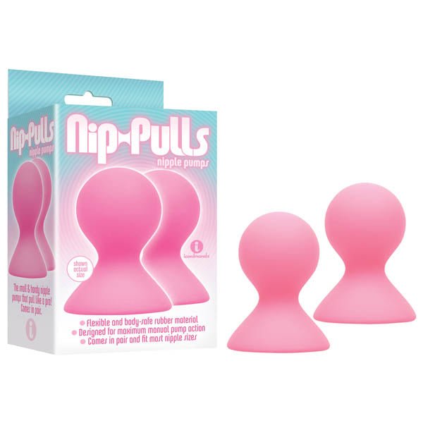 Nip-Pulls - Pink Nipple Suckers - Set of 2 - Silk and Sin