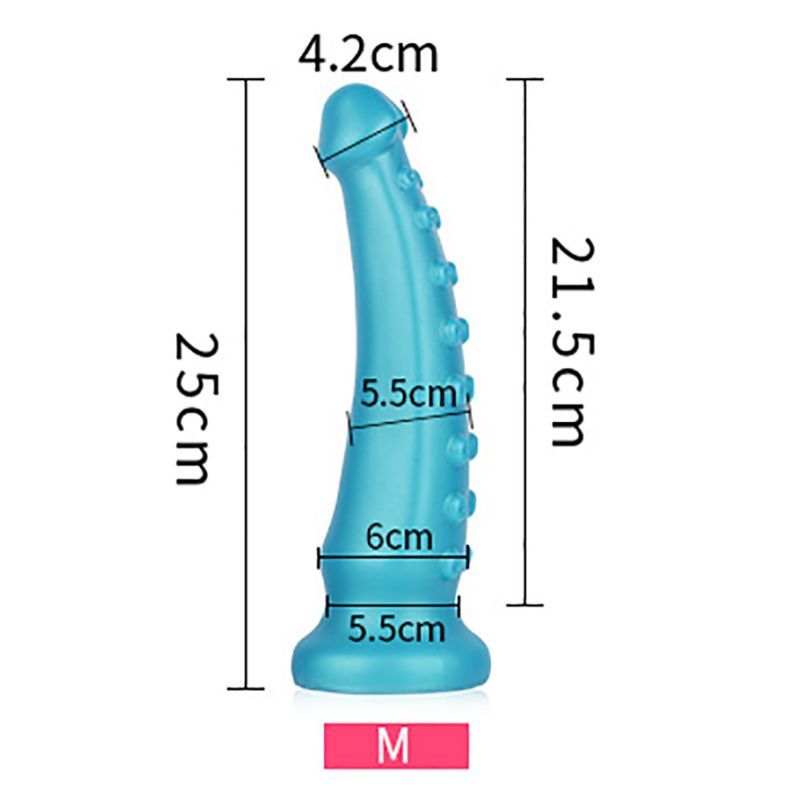 OctoCock Liquid Silicone Dildo Medium - Silk and Sin