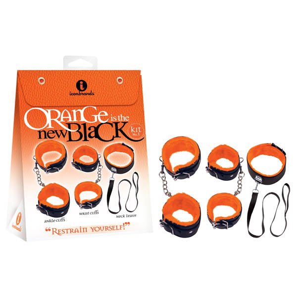 Orange Is The New Black Kit 1 - Restrain Yourself! - Bondage Kit - 3 Piece Set - Silk and Sin