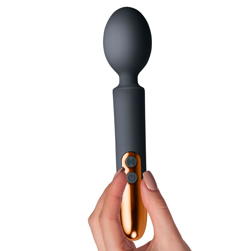 Oriel Rechargeable Wand Black - Silk and Sin
