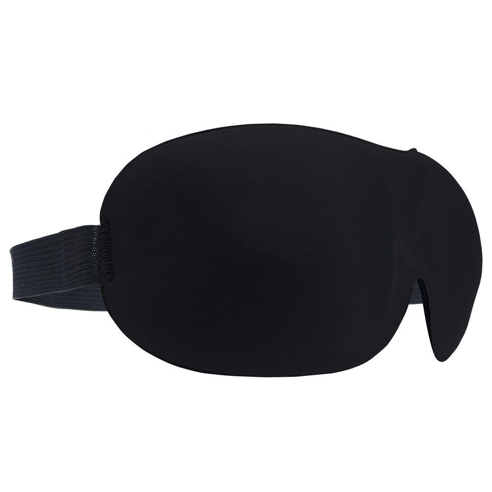 OUCH! 3D Mask - Black - Black Eye Mask - Silk and Sin