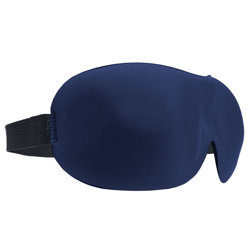 OUCH! 3D Mask - Navy - Navy Blue Eye Mask - Silk and Sin