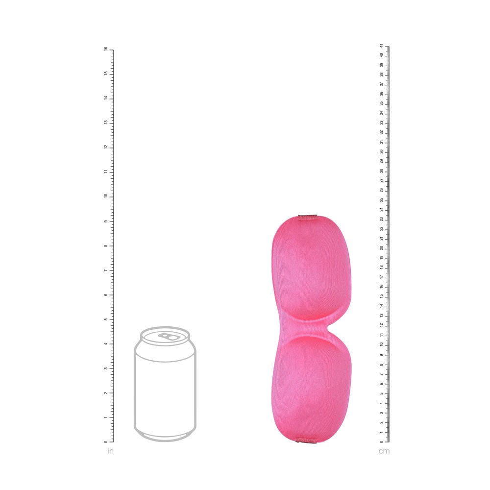 OUCH! 3D Mask - Pink - Pink Eye Mask - Silk and Sin