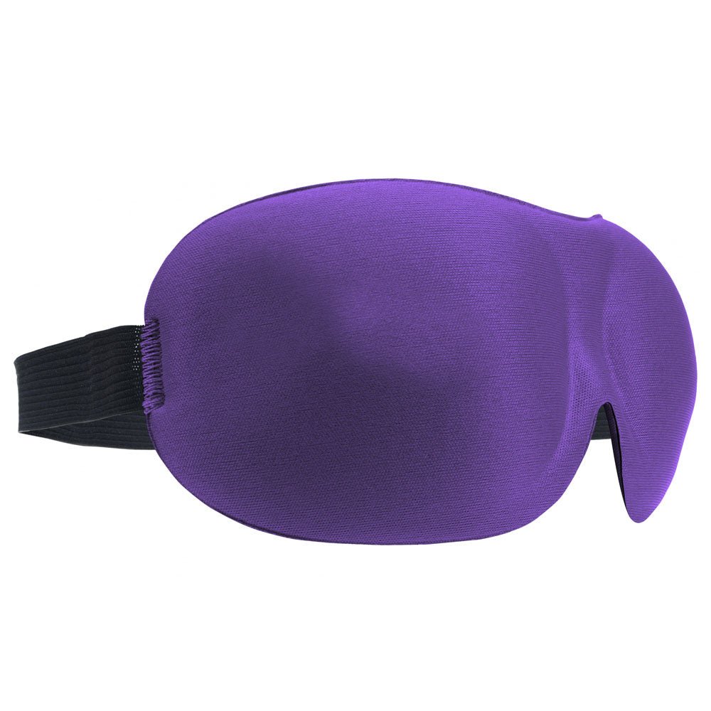 OUCH! 3D Mask - Purple - Purple Eye Mask - Silk and Sin