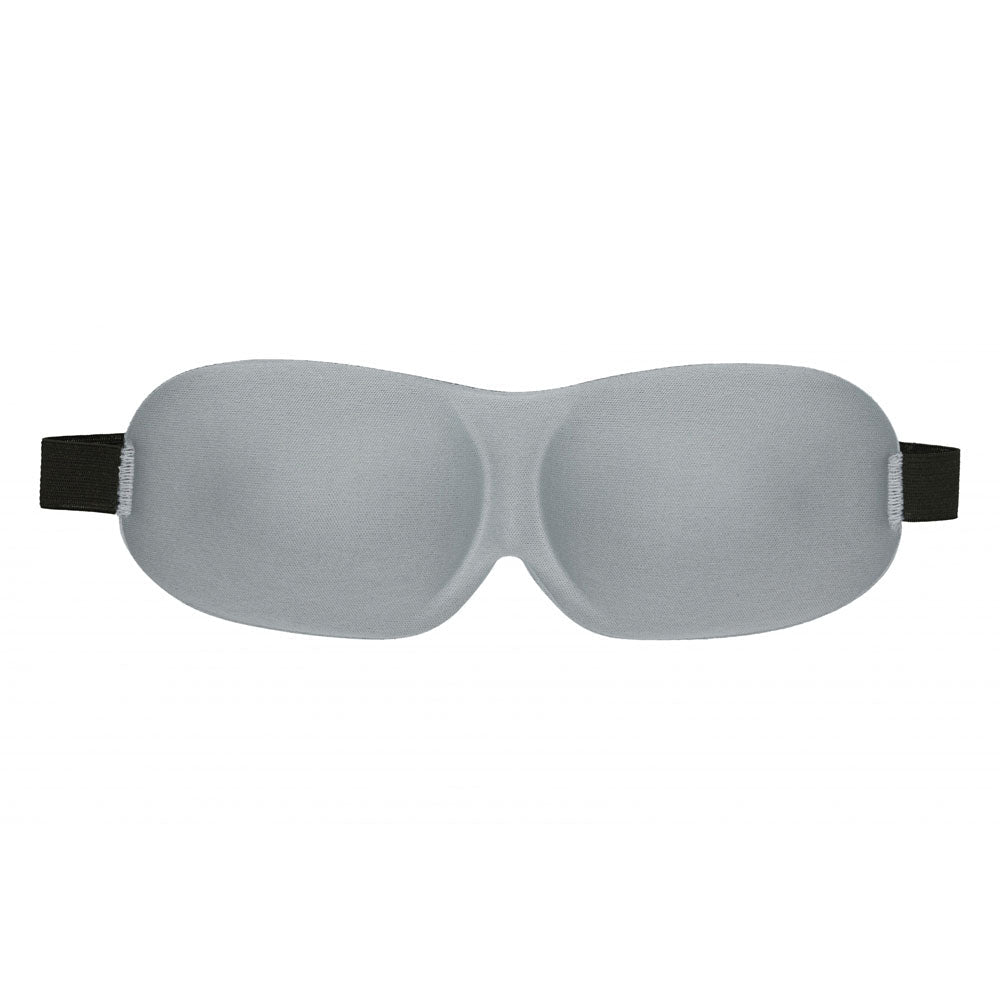 OUCH! 3D Mask - Silver - Silver Eye Mask - Silk and Sin