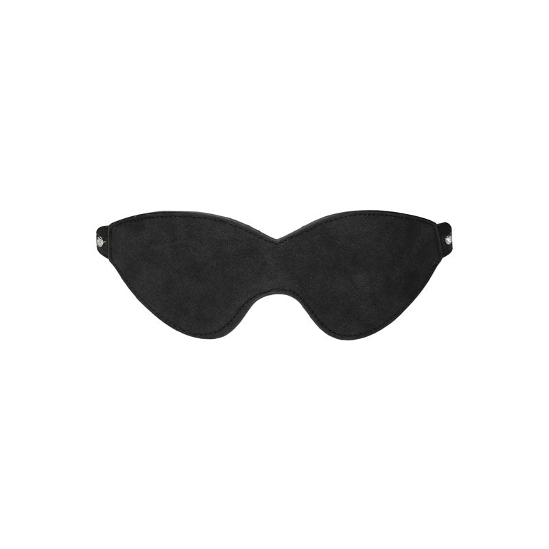 OUCH! Diamond Studded Eye-Mask - Black Eye Mask - Silk and Sin