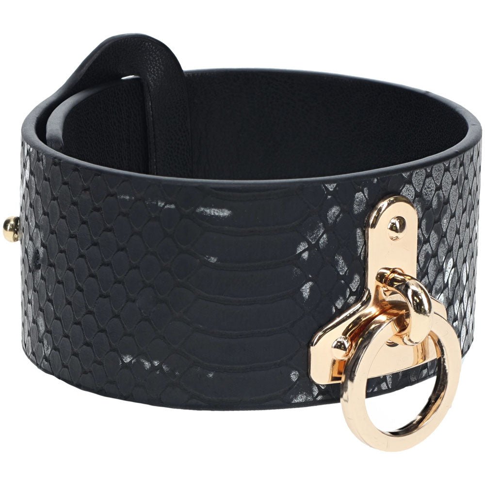 OUCH! Florence Collection - Handcuffs - Black Restraints - silkandsin