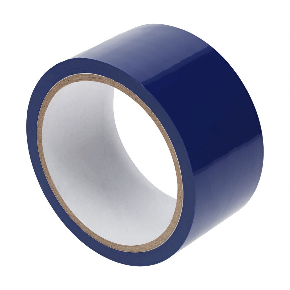 OUCH! PVC Non-Stick Tape - Navy - Navy Blue Bondage Tape - 20 metre Length - Silk and Sin