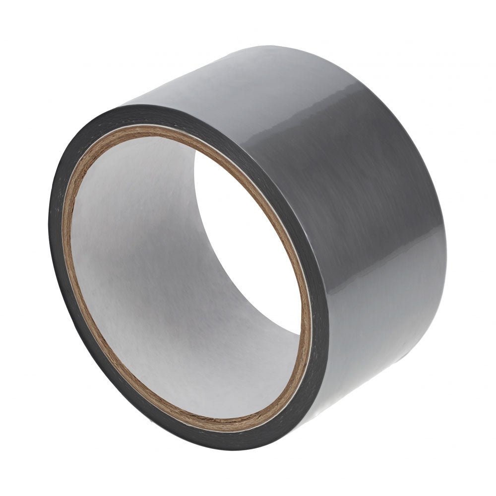 OUCH! PVC Non-Stick Tape - Silver - Silver Bondage Tape - 20 metre Length - Silk and Sin