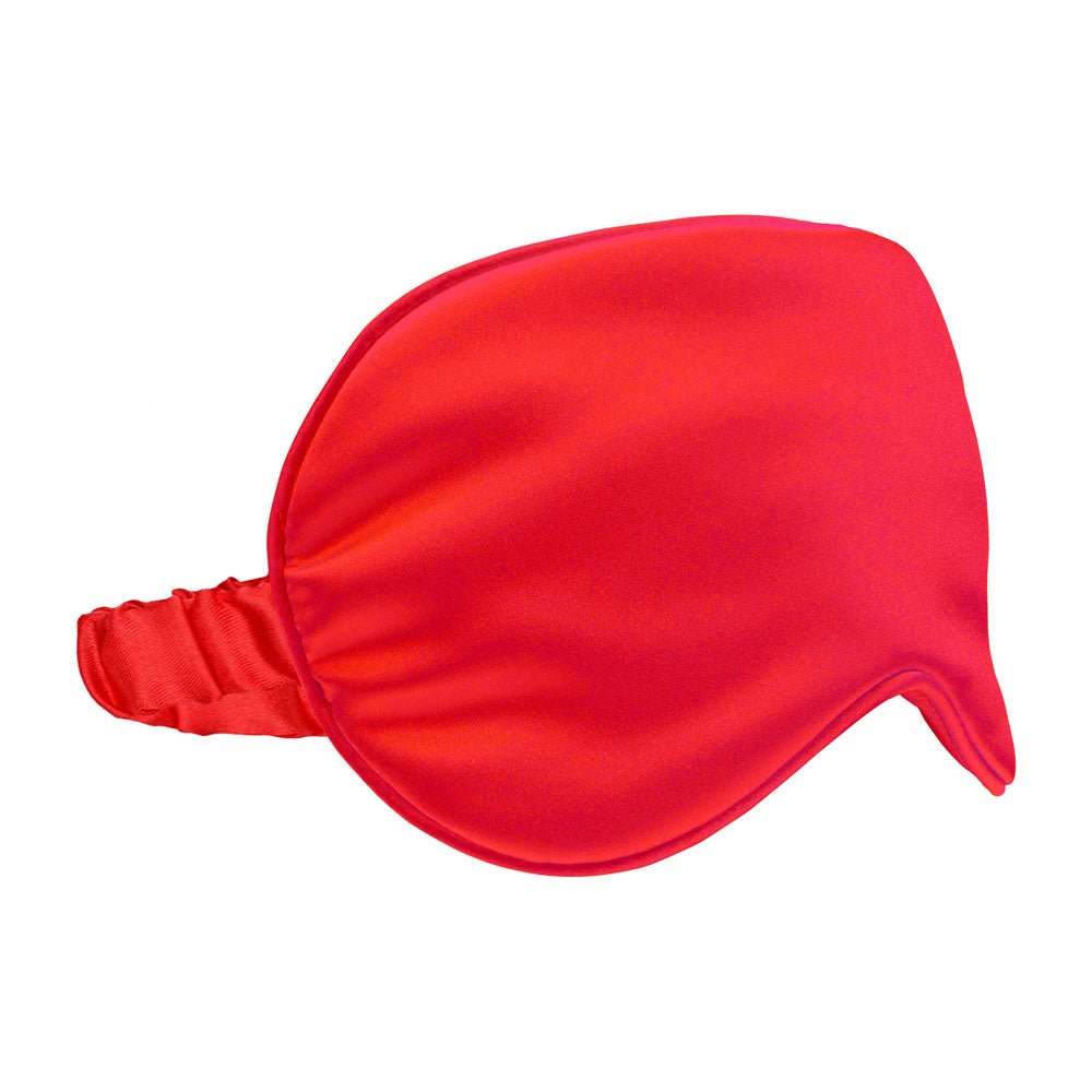 OUCH! Satin Mask - Red - Red Eye Mask - Silk and Sin