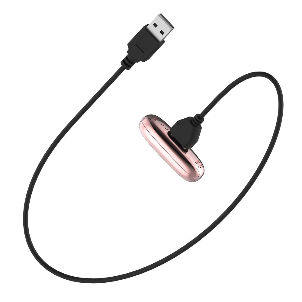 Passion Play Finger Vibe - Black USB Rechargeable Finger Stimulator - Silk and Sin