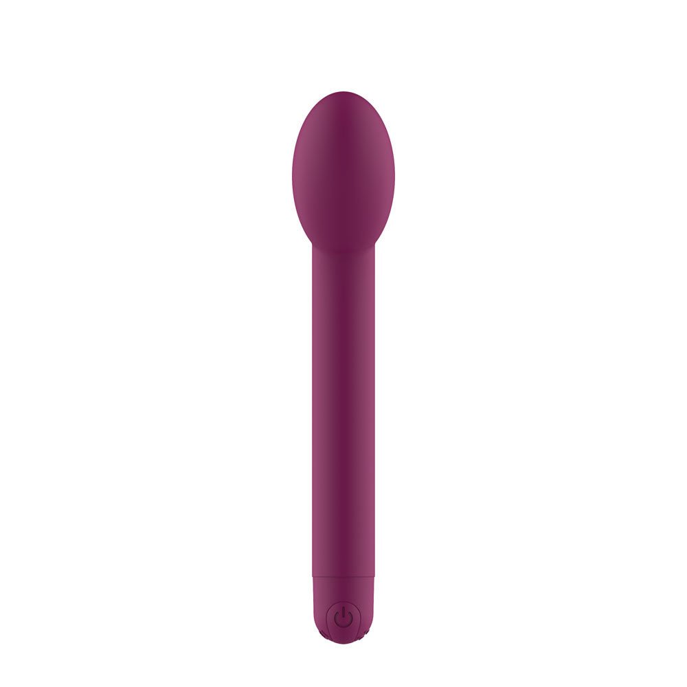 Passion Play Silicone G-Spot Vibrator - Purple 20.7 cm USB Rechargeable G-Spot Vibrator - Silk and Sin