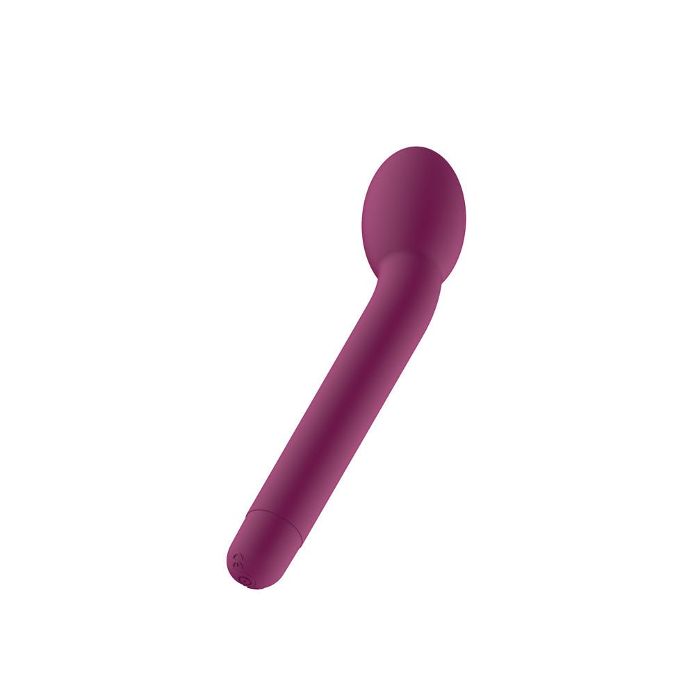Passion Play Silicone G-Spot Vibrator - Purple 20.7 cm USB Rechargeable G-Spot Vibrator - Silk and Sin
