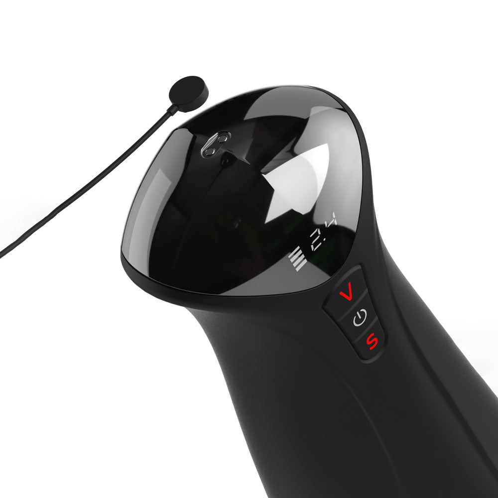 PDX Elite Fap - O - Matic Pro XL - Light - Flesh USB Rechargeable Auto Stroker - silkandsin