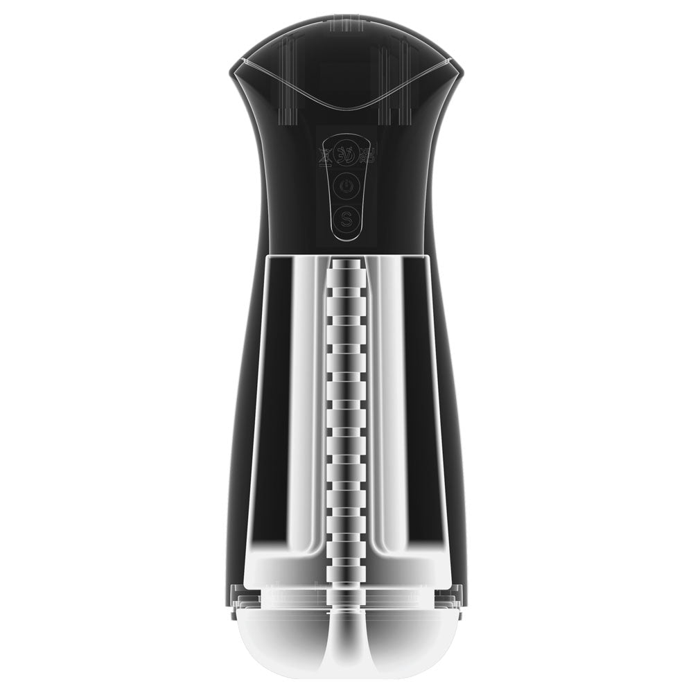 PDX Elite Fuck - Gasm - Flesh - USB Rechargeable Sucking & Vibrating Auto Stroker - silkandsin