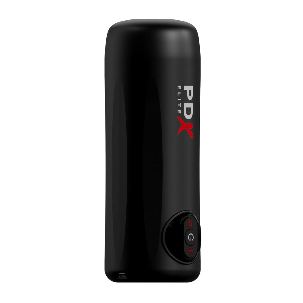 PDX Elite Moto Milker - USB Rechargeable Thrusting & Vibrating Auto Stroker - silkandsin