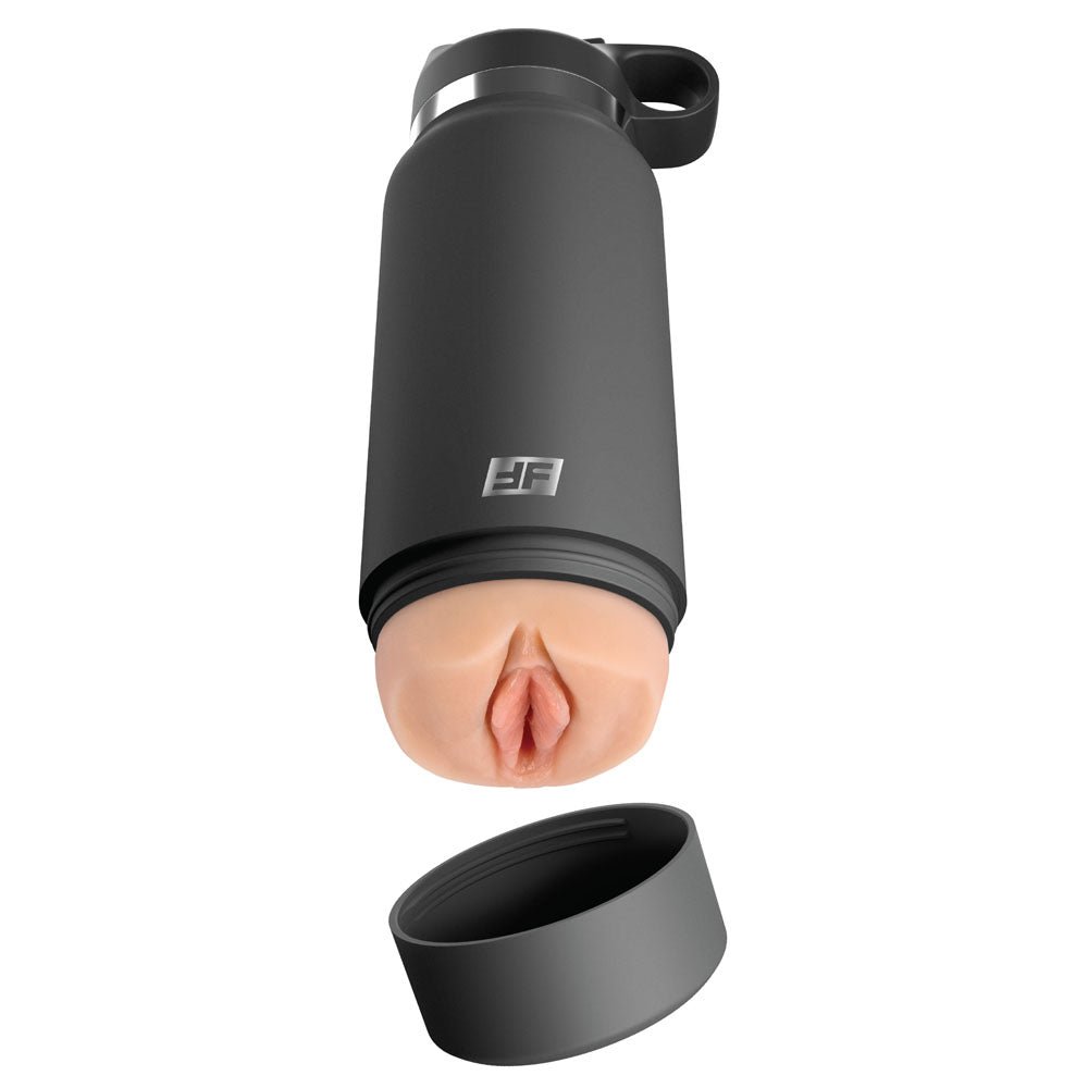 PDX Plus Fuck Flask - Secret Delight - Flesh Discreet Vagina Stroker - silkandsin