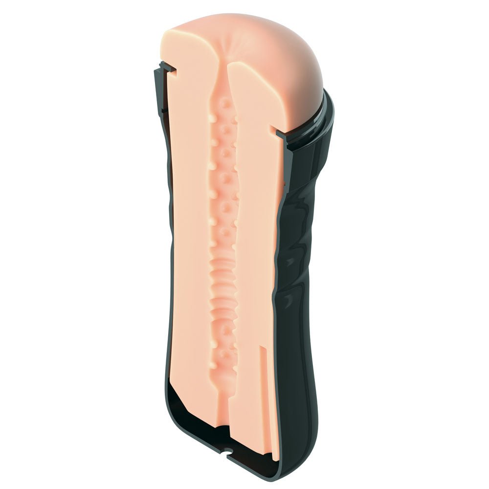PDX Wet Bussies Super Bangin Butt - Light - Flesh Anal Stroker - silkandsin