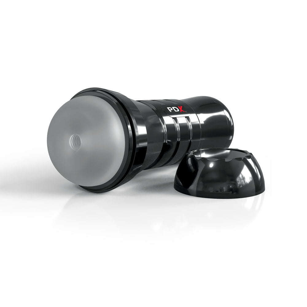 PDX Wet Pussies - Super Slide & Glide XXL - Clear Stroker - silkandsin