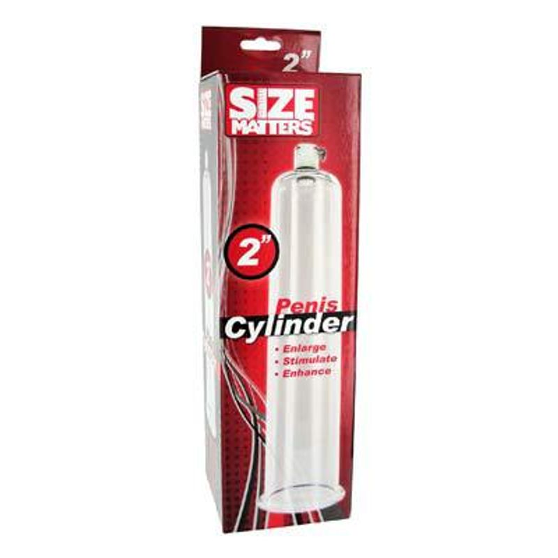 Penis Pumping Cylinder 2in - Silk and Sin
